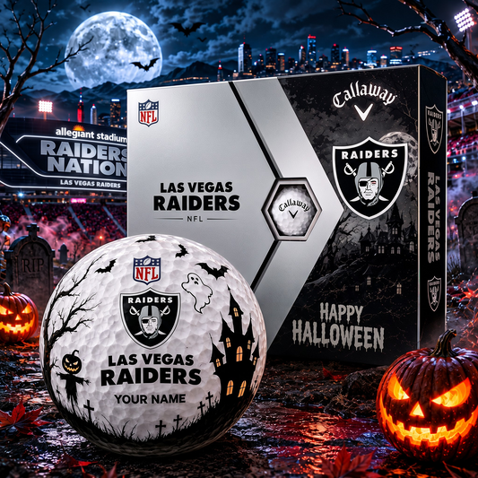 LV X Premium NFL Halloween Golf Ball Limited Edition V2 1208