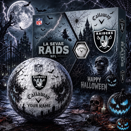 LV X Premium NFL Halloween Golf Ball Limited Edition V2