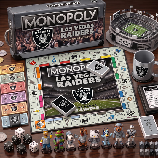 LVR_PREMIUM MONOPOLY NFL COLLECTOR’S EDITION BOARD GAME