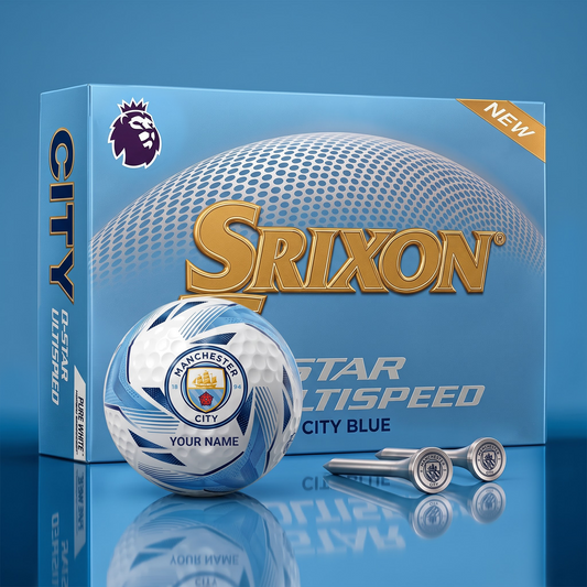 MAN_EPL Football Fan Signature Golf Ball Set Personalized Edition