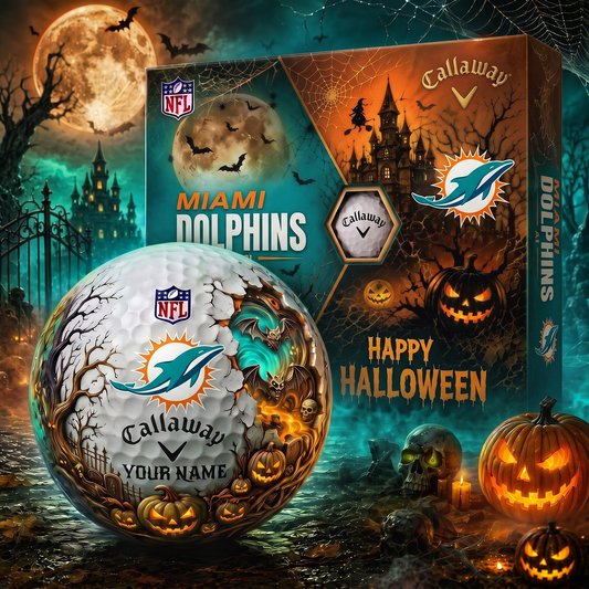 MD_Premium NFL Halloween Golf Ball Limited Edition V4