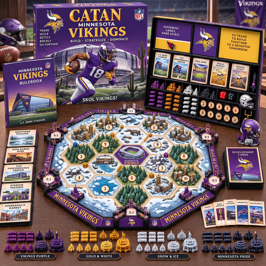 MIN X NFL Premium Strategy Board Game