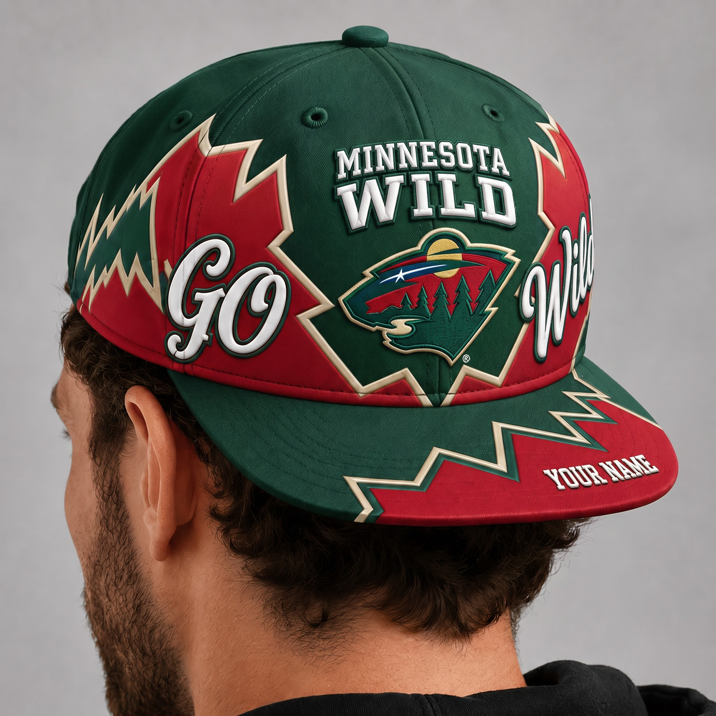 MIN X NHL Premium Snapback CapPersonalized Gift For Fan Hockey Men Women