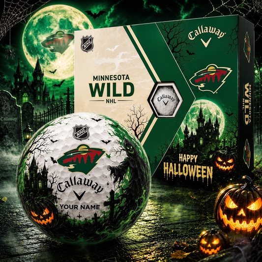 MIN X Premium NHL Halloween Golf Ball Limited Edition V3
