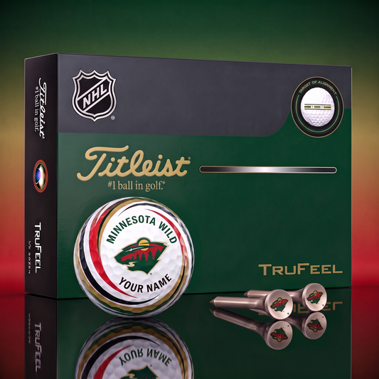 MIN X SIGNATURE NHL DELUXE PERSONALIZED GOLF BALL SET – PREMIUM EDITION