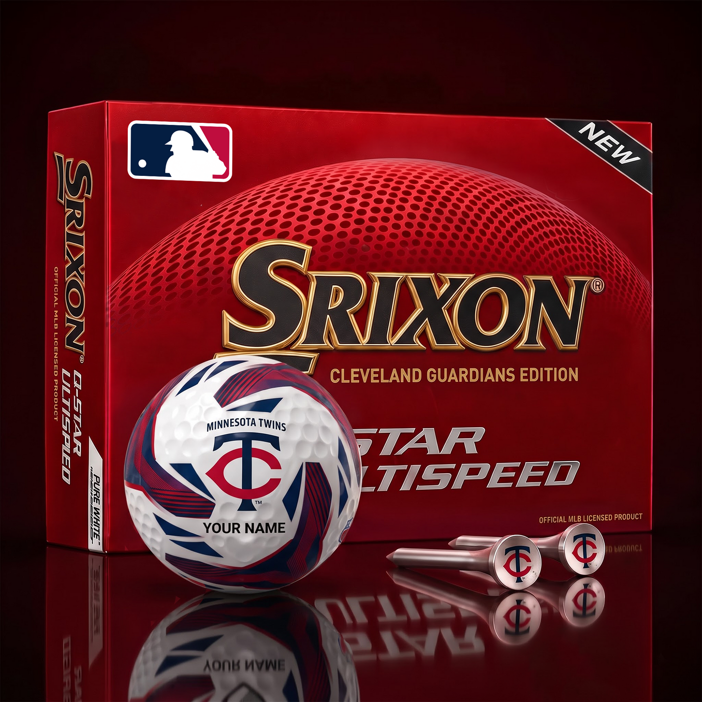 MT x MLB Football Fan Signature Golf Ball Set Personalized Edition
