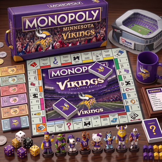 MV_PREMIUM MONOPOLY NFL COLLECTOR’S EDITION BOARD GAME