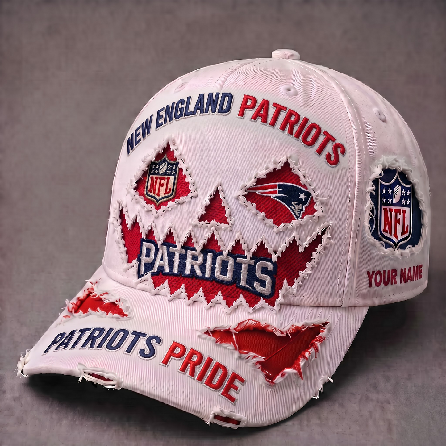 NE X NFL Desert Pride Premium Embroidered Cap