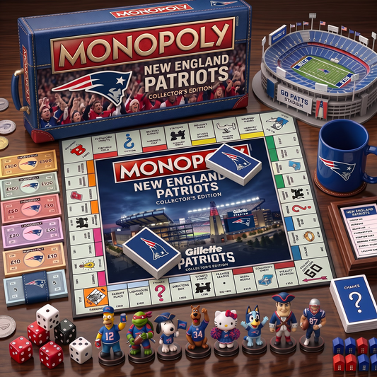 NEP_PREMIUM MONOPOLY NFL COLLECTOR’S EDITION BOARD GAME