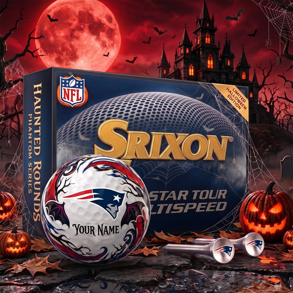 NEP_Premium NFL Halloween Golf Ball Limited Edition