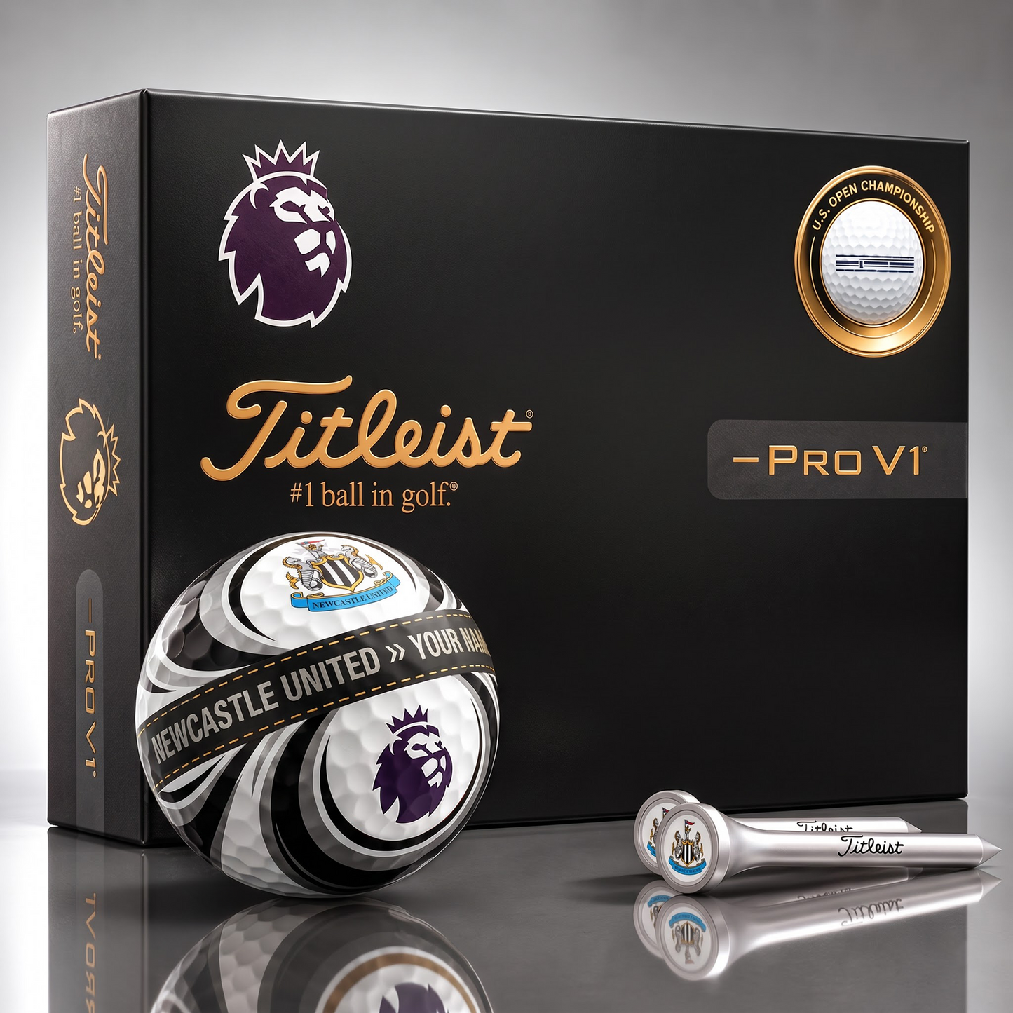 NEW_PremiumEPL Gridiron Golf Ball Collection Signature Edition