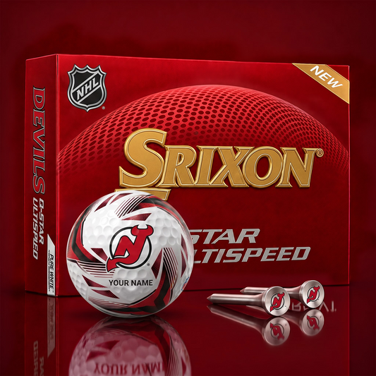 NJD_NHL  Fan Signature Golf Ball Set  Personalized Edition