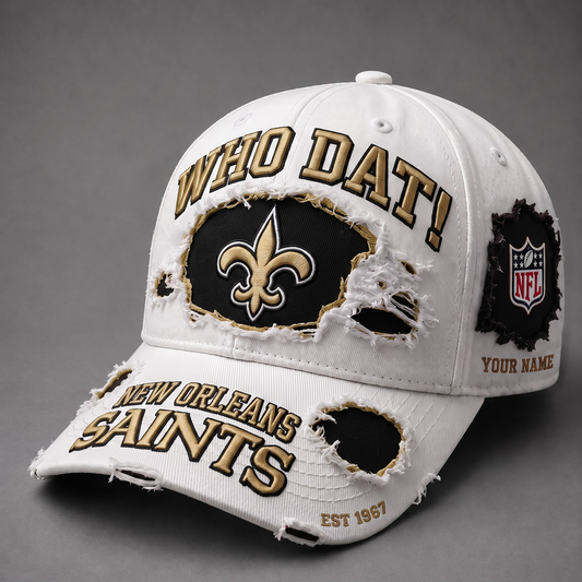 NO X NFL PREMIUM PERSONALIZED CAP FOR GAME DAY