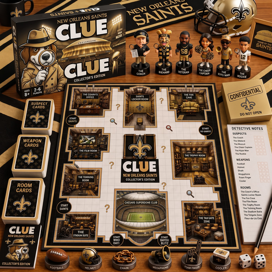 NO X PREMIUM NFL FOOTBALL CLUE – Ultimate Fan Mystery Game Set