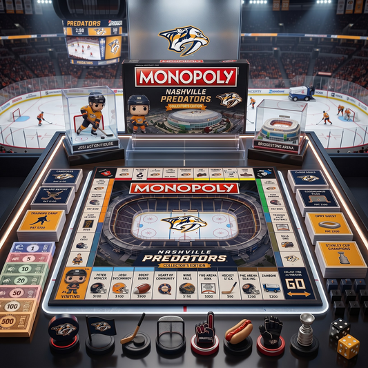 NP_PREMIUM MONOPOLY NHL COLLECTOR’S EDITION BOARD GAME