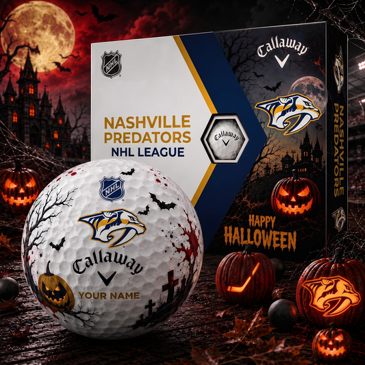 NSH X Premium NHL Halloween Golf Ball Limited Edition