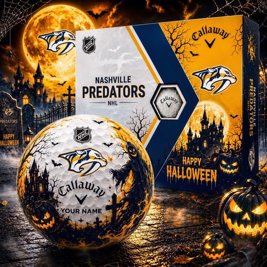 NSH X Premium NHL Halloween Golf Ball Limited Edition V3