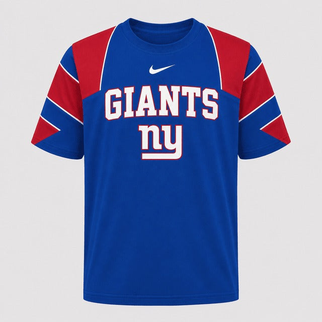 NYG Premium NFL Game Day Spirit Vintage Graphic Tee Tailgate T-Shirt