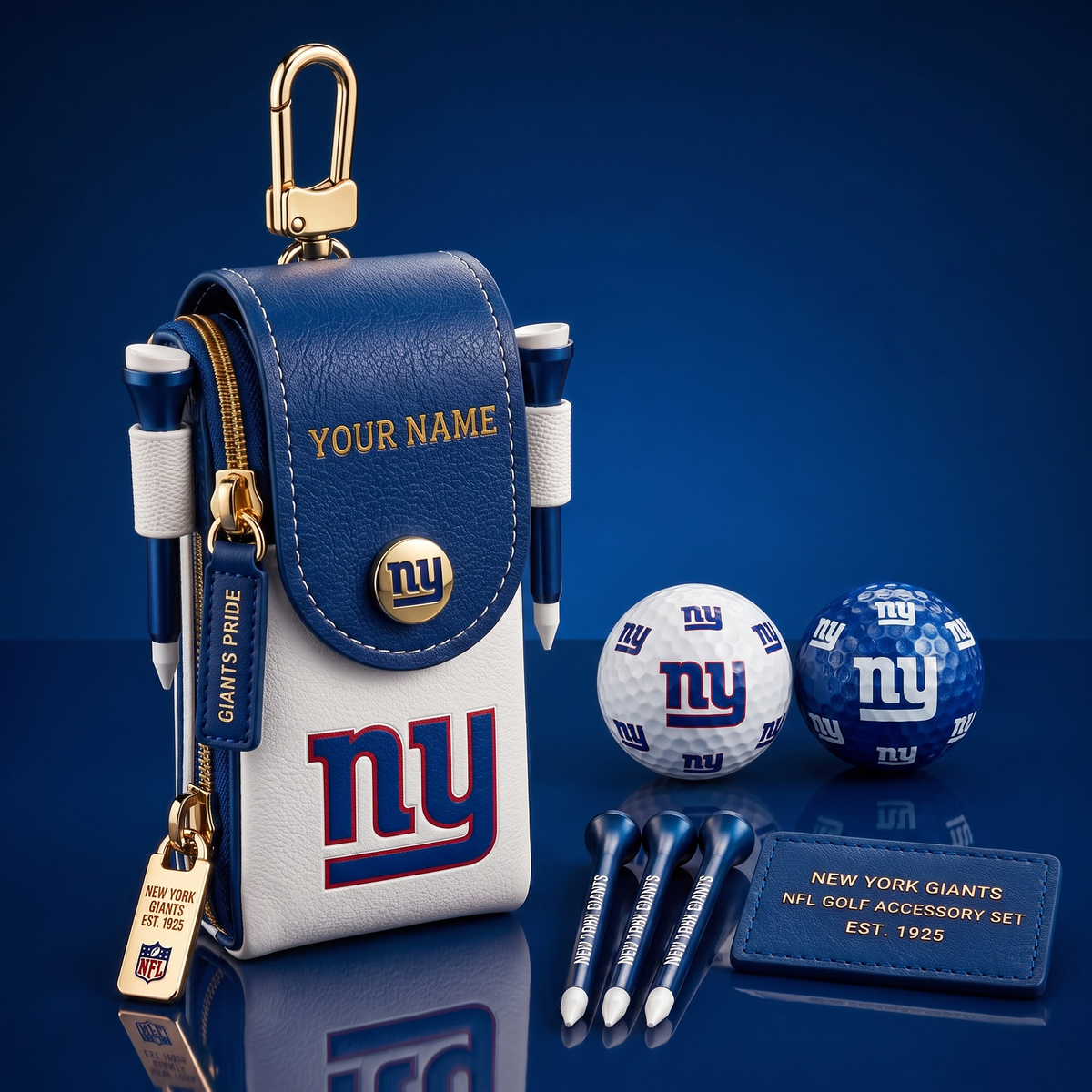 NYG X Exclusive Custom NFL Fan Golf Essentials 1808 NAK NHT