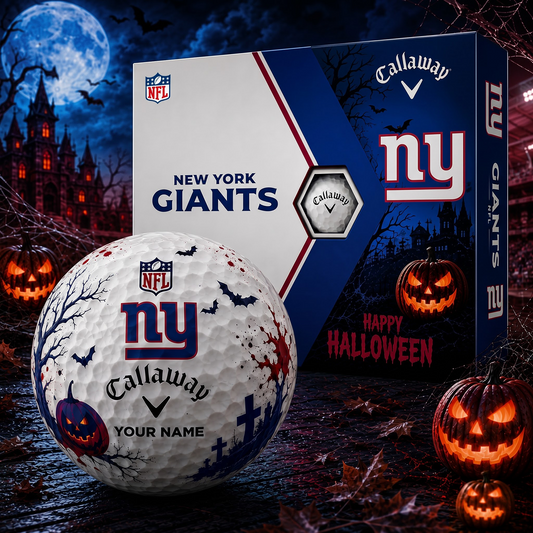 NYG X Premium NFL Halloween Golf Ball Limited Edition