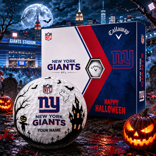 NYG X Premium NFL Halloween Golf Ball Limited Edition V2 1208