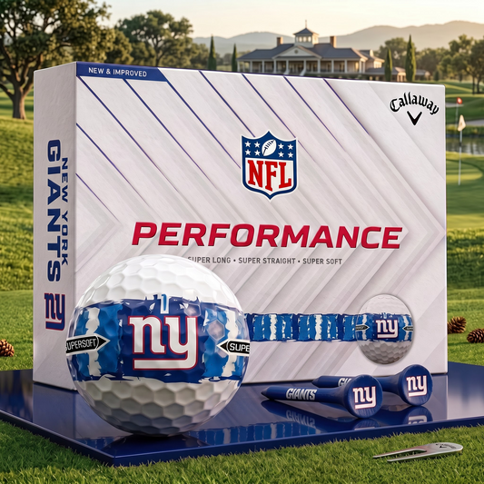 NYG_NFL Premium Golf Ball Limited Edition Set