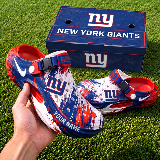 NYG_NFL Summer Slippers for Men