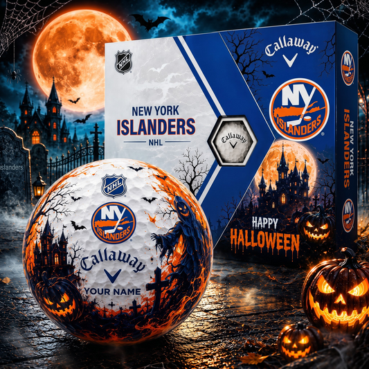 NYI X Premium NHL Halloween Golf Ball Limited Edition V3