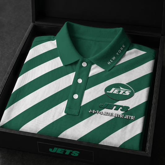 NYJ x NFL Luxury V4 Polo Shirt  300626