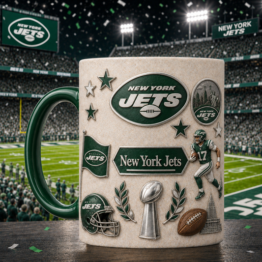NYJ x NFL Premium Fan Pride Mug