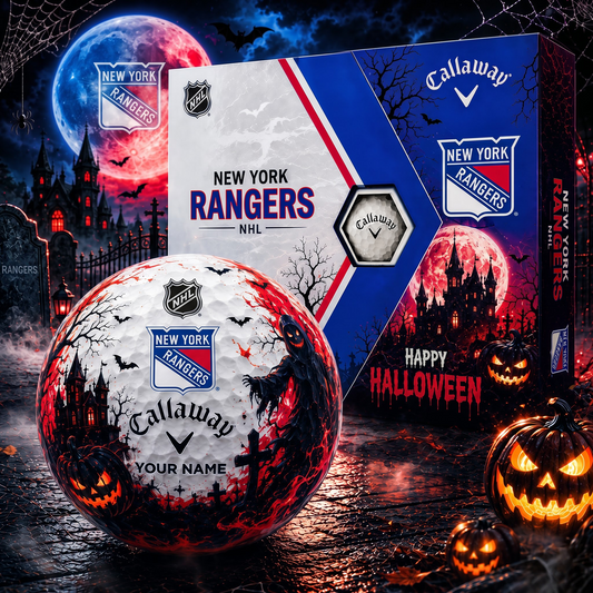 NYR X Premium NHL Halloween Golf Ball Limited Edition V3