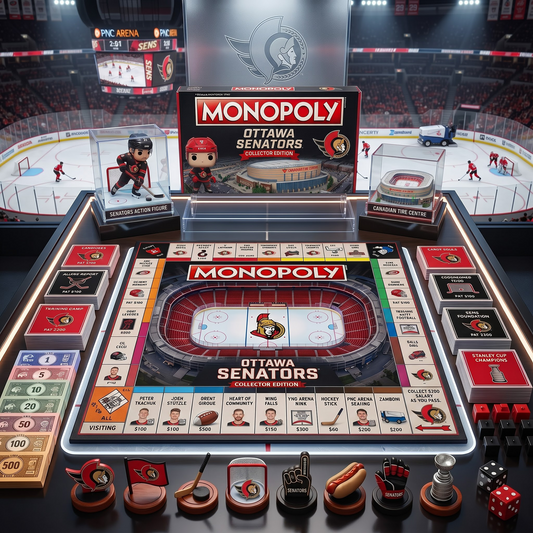 OS_PREMIUM MONOPOLY NHL COLLECTOR’S EDITION BOARD GAME