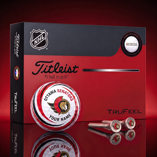 OTT X SIGNATURE NHL DELUXE PERSONALIZED GOLF BALL SET – PREMIUM EDITION