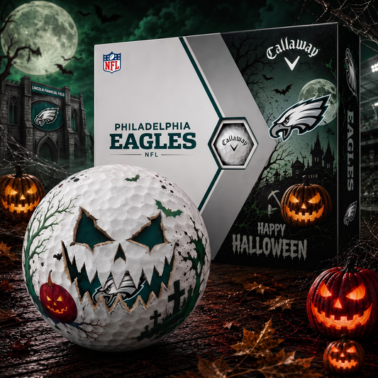 PE_NFL Monster Skull Halloween Golf Balls Gift Box 1808