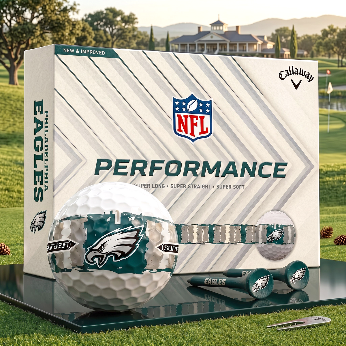 PE_NFL Premium Golf Ball Limited Edition Set