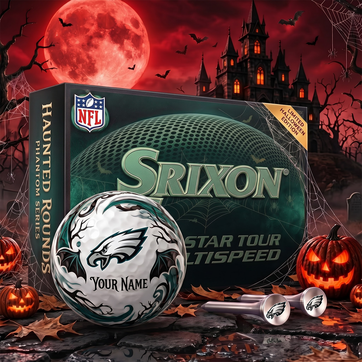 PE_Premium NFL Halloween Golf Ball Limited Edition