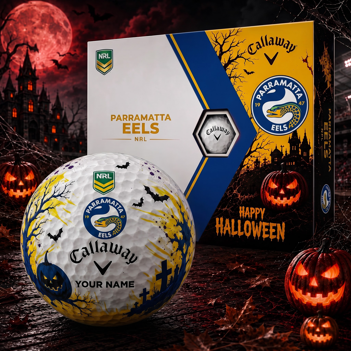 PE_Premium NRL Halloween Golf Ball Limited Edition