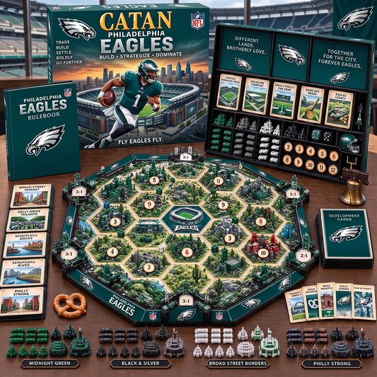 PHI X NFL Premium Strategy Board Game