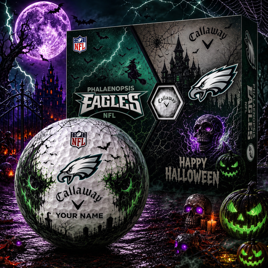 PHI X Premium NFL Halloween Golf Ball Limited Edition V2