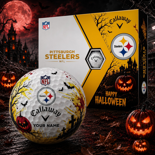 PIT X Premium NFL Halloween Golf Ball Limited Edition