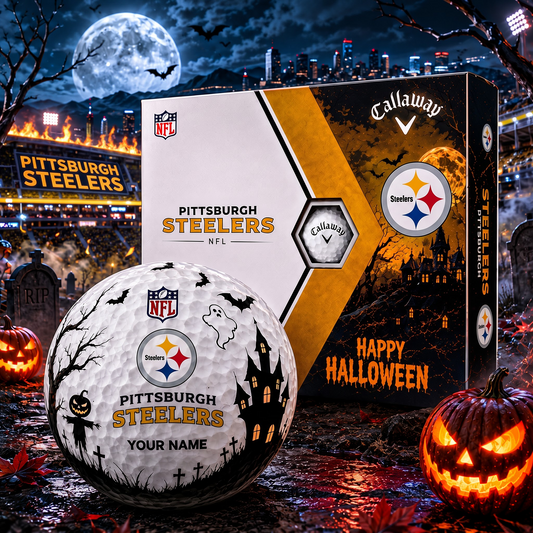 PIT X Premium NFL Halloween Golf Ball Limited Edition V2 1208
