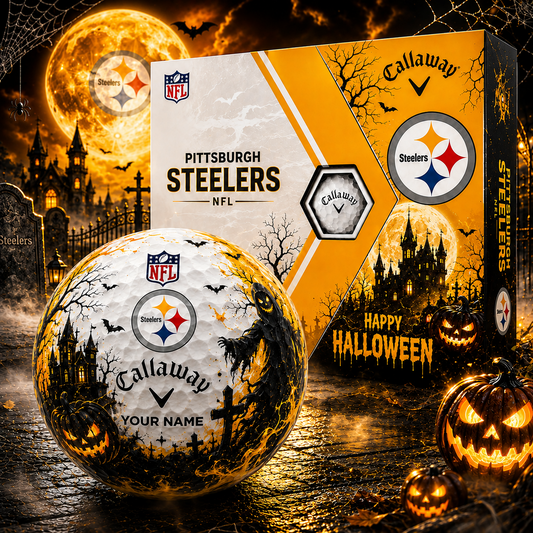 PIT X Premium NFL Halloween Golf Ball Limited Edition V3