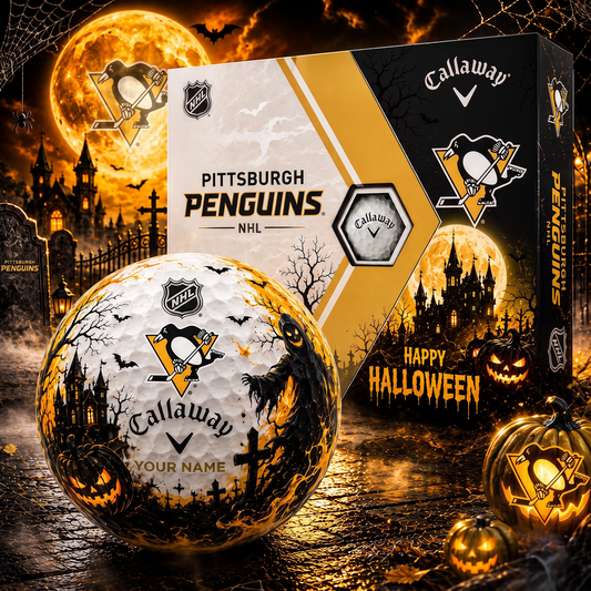 PIT X Premium NHL Halloween Golf Ball Limited Edition V3