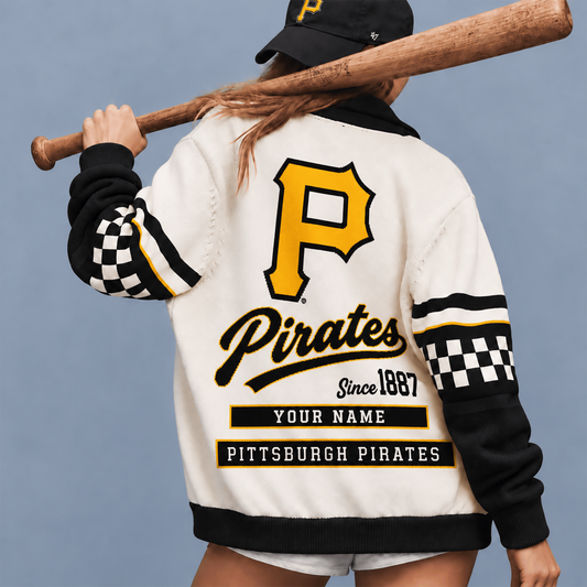 PP X MLB Premium Cardigan Jaket Personalized Gift For Fan Baseball Men Women - Limited Edition