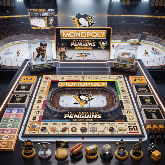 PP_PREMIUM MONOPOLY NHL COLLECTOR’S EDITION BOARD GAME