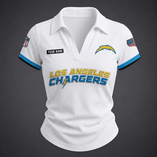PREMIUM NFL X LAC Women�???s Collared Shirt FOR SUMMER HOLIDAY NDT VHM 090626