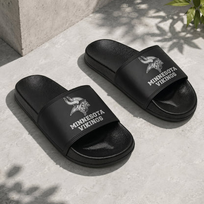 PREMIUM NFL X MV New Black Slippers All Size Custom Name FOR SUMMER HOLIDAY NDT VHM 160626
