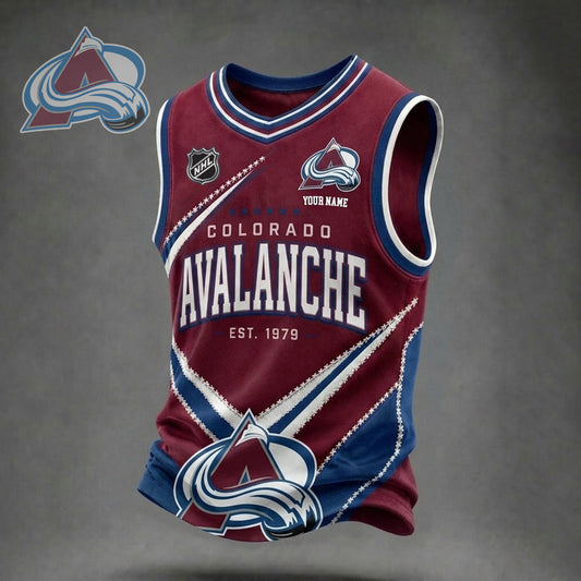 PREMIUM NHL X CA Game Day V-Neck Tank Top Custome Shirt NDT NHM 060626