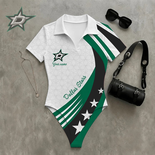 PREMIUM NHL X DS Women�???s Slim-Fit V-Neck Polo Bodysuit NDT NHM 270526
