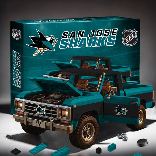 PREMIUM NHL X SJS Elite Craft Ford F150 3D Build Your Own Toy NDT NHM 180426